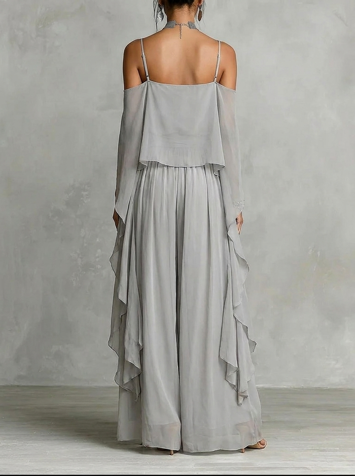 Ensemble Flottant Off-Shoulder Ivah™