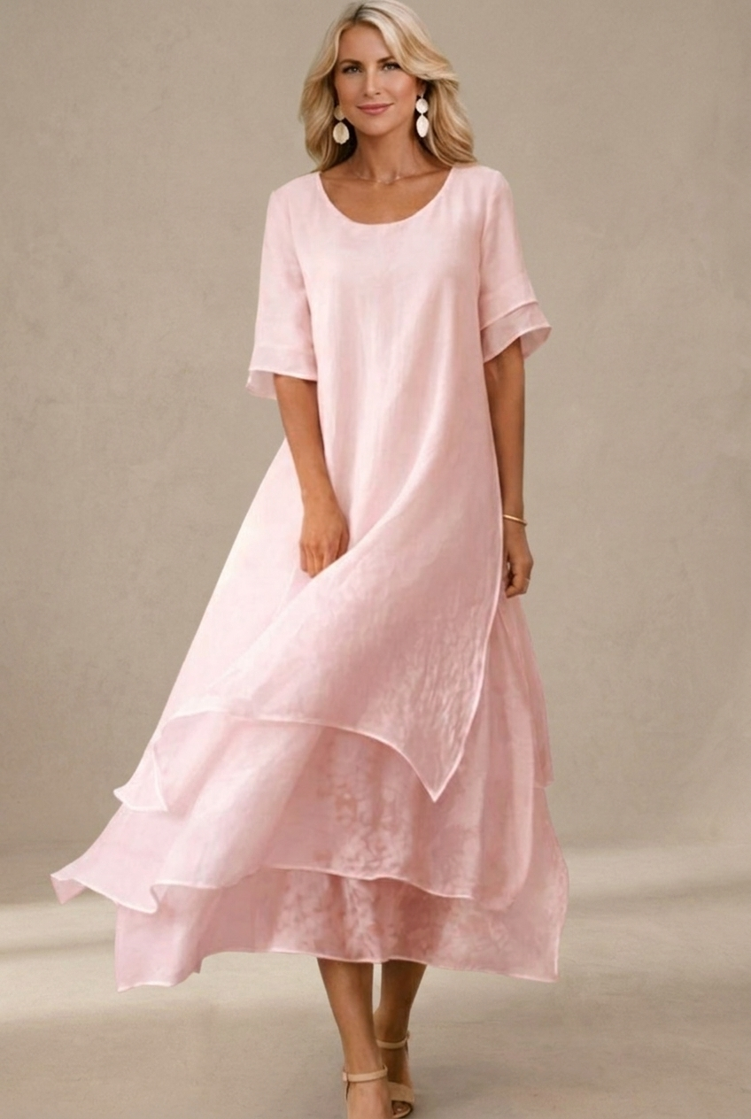 Esperanza | Robe longue fluide à la silhouette élégante