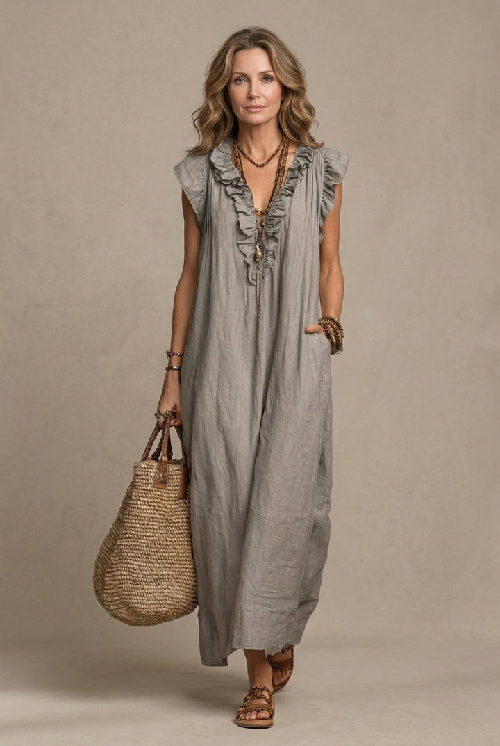 Emma | Robe longue de style boho