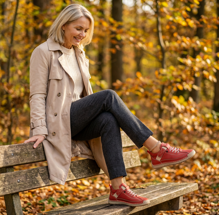Rosa – Baskets Confortables et Orthopédiques
