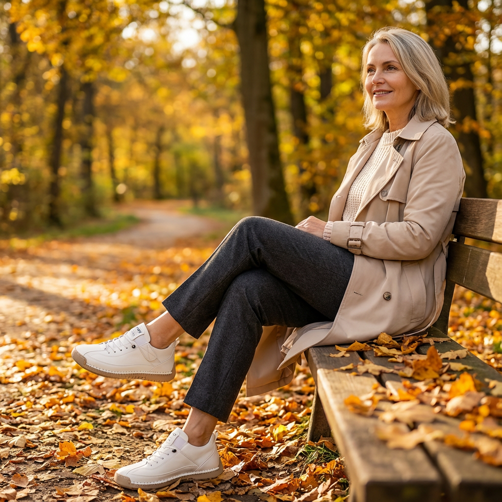 Rosa – Baskets Confortables et Orthopédiques