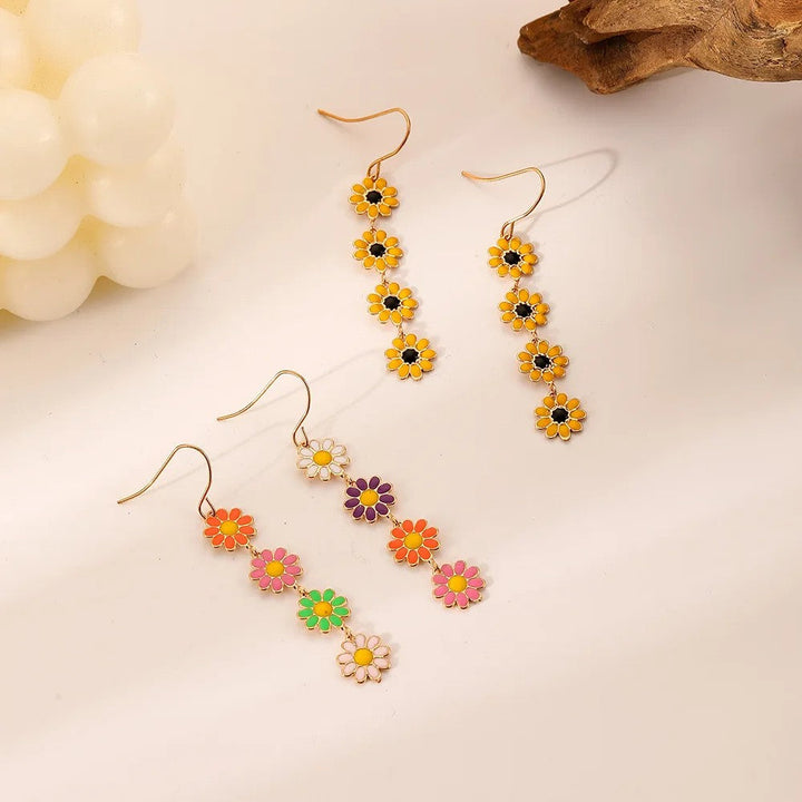 Boucles d'oreilles Charme Marguerite