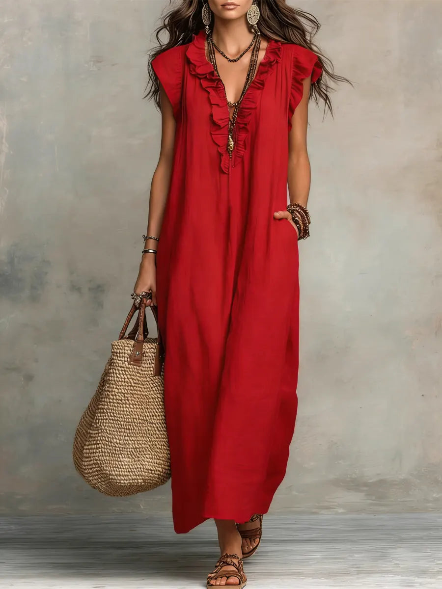 Emma | Robe longue de style boho