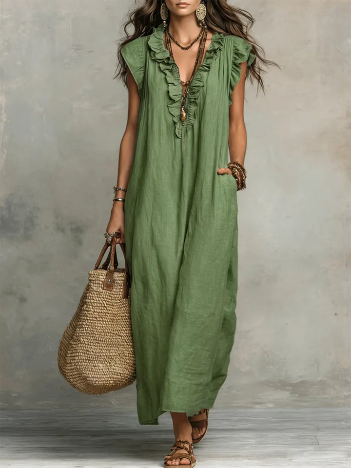 Emma | Robe longue de style boho