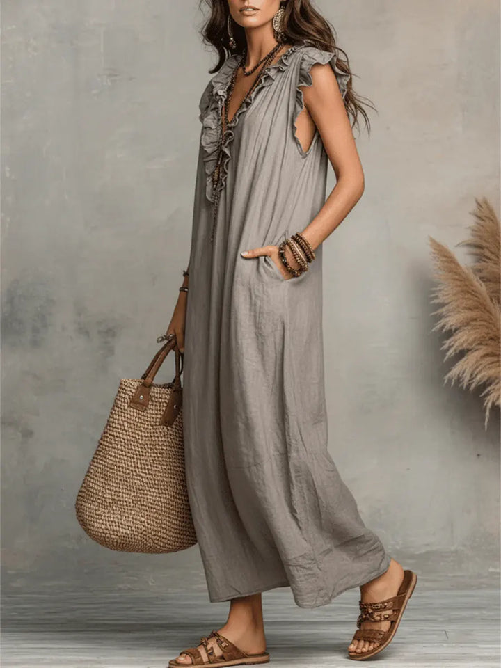Emma | Robe longue de style boho