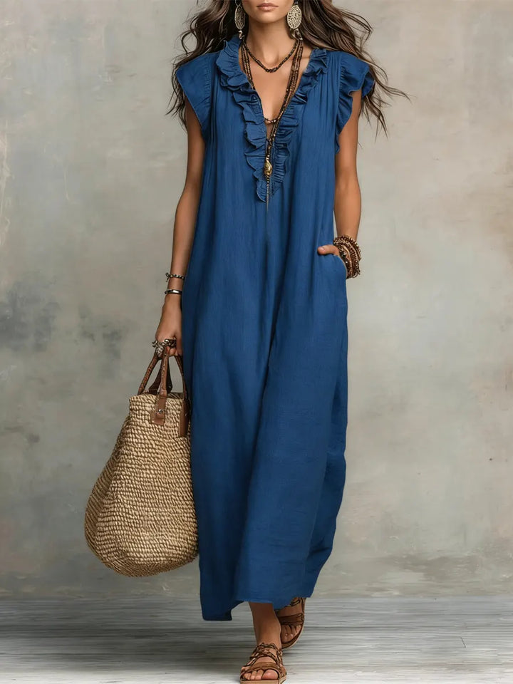 Emma | Robe longue de style boho
