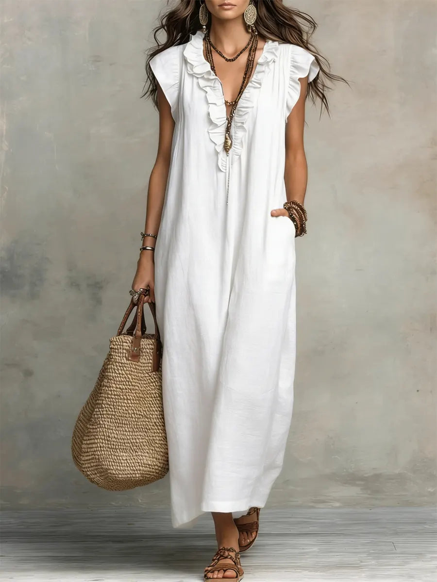 Emma | Robe longue de style boho