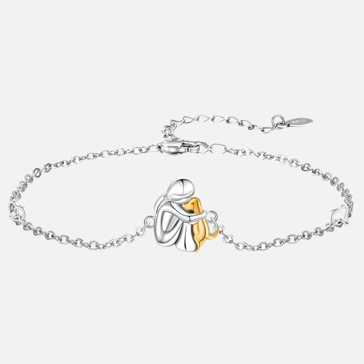 Lady™| Bracelet avec icône de chien