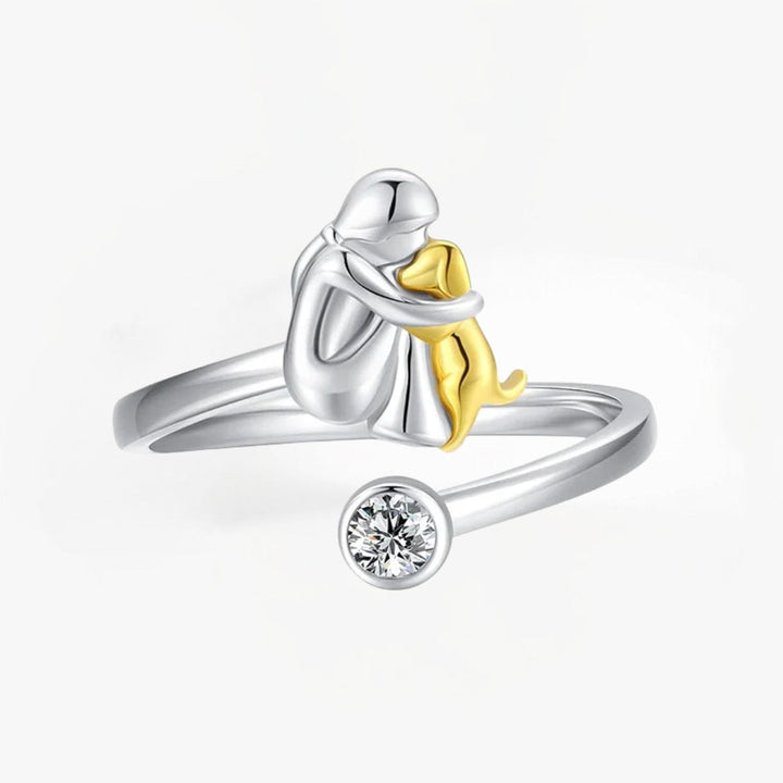 Rose™| Bague avec pierre
