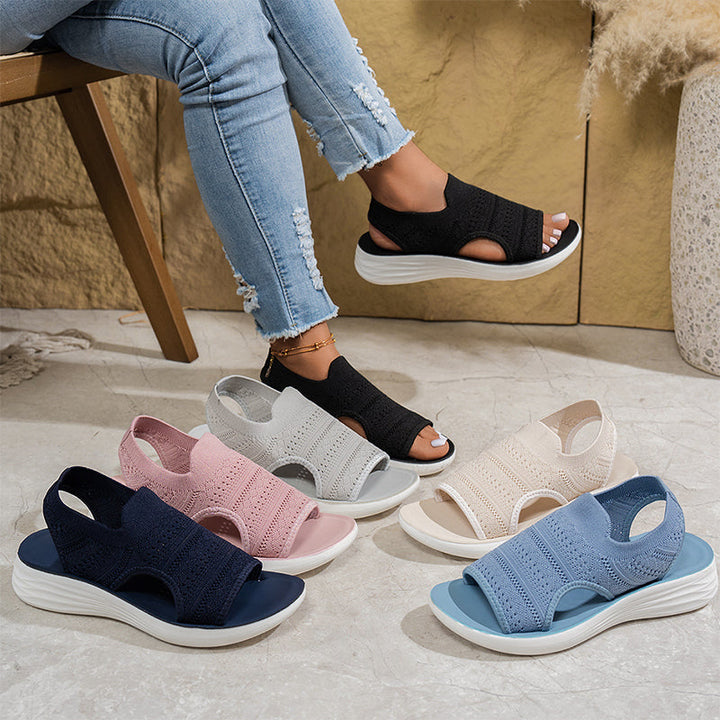 Élise™ | Sandales Orthopédiques Confort Absolu