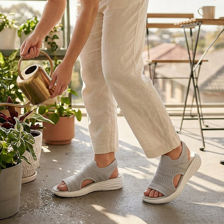Élise™ | Sandales Orthopédiques Confort Absolu