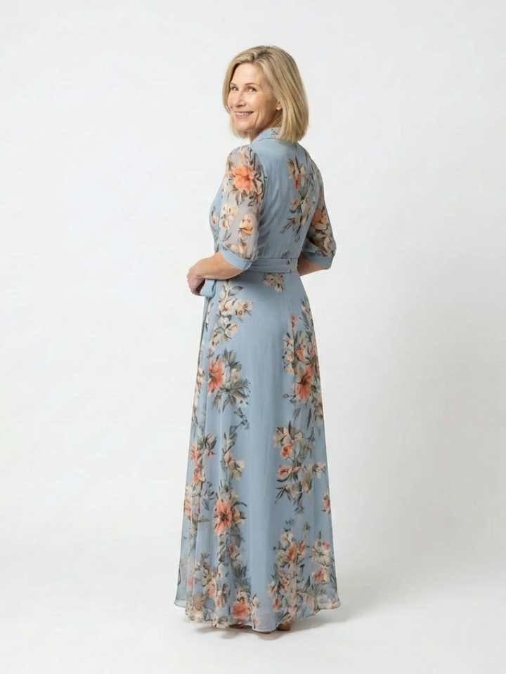 Auvelle | Robe Maxi à Enveloppe Elowen