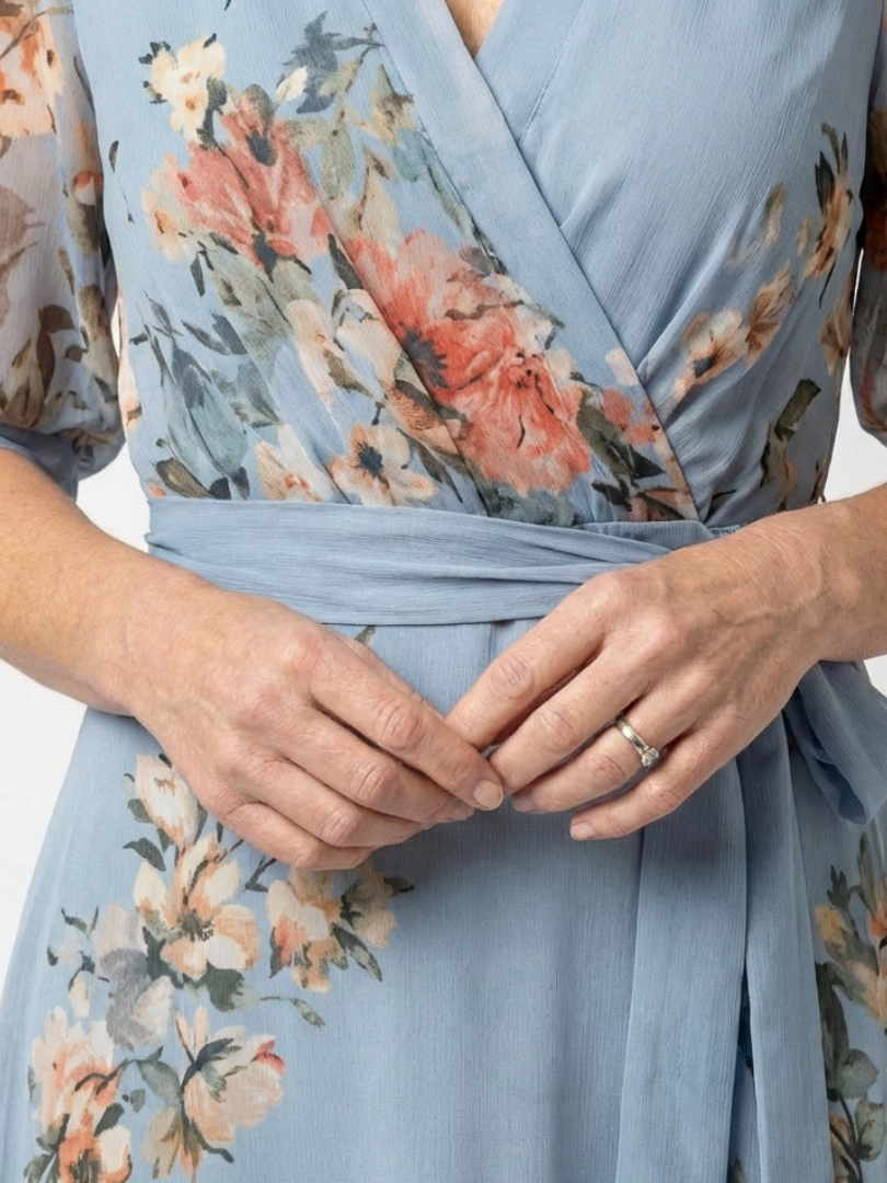 Auvelle | Robe Maxi à Enveloppe Elowen