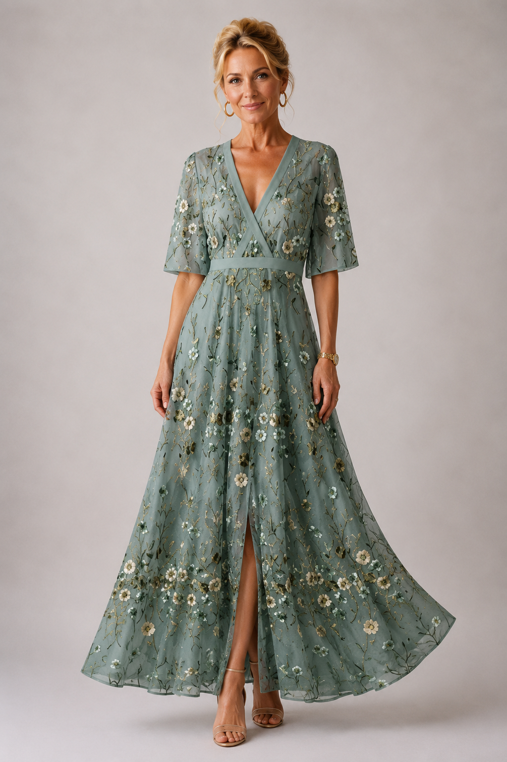 Ysa | Robe Chic avec Imprimé Floral